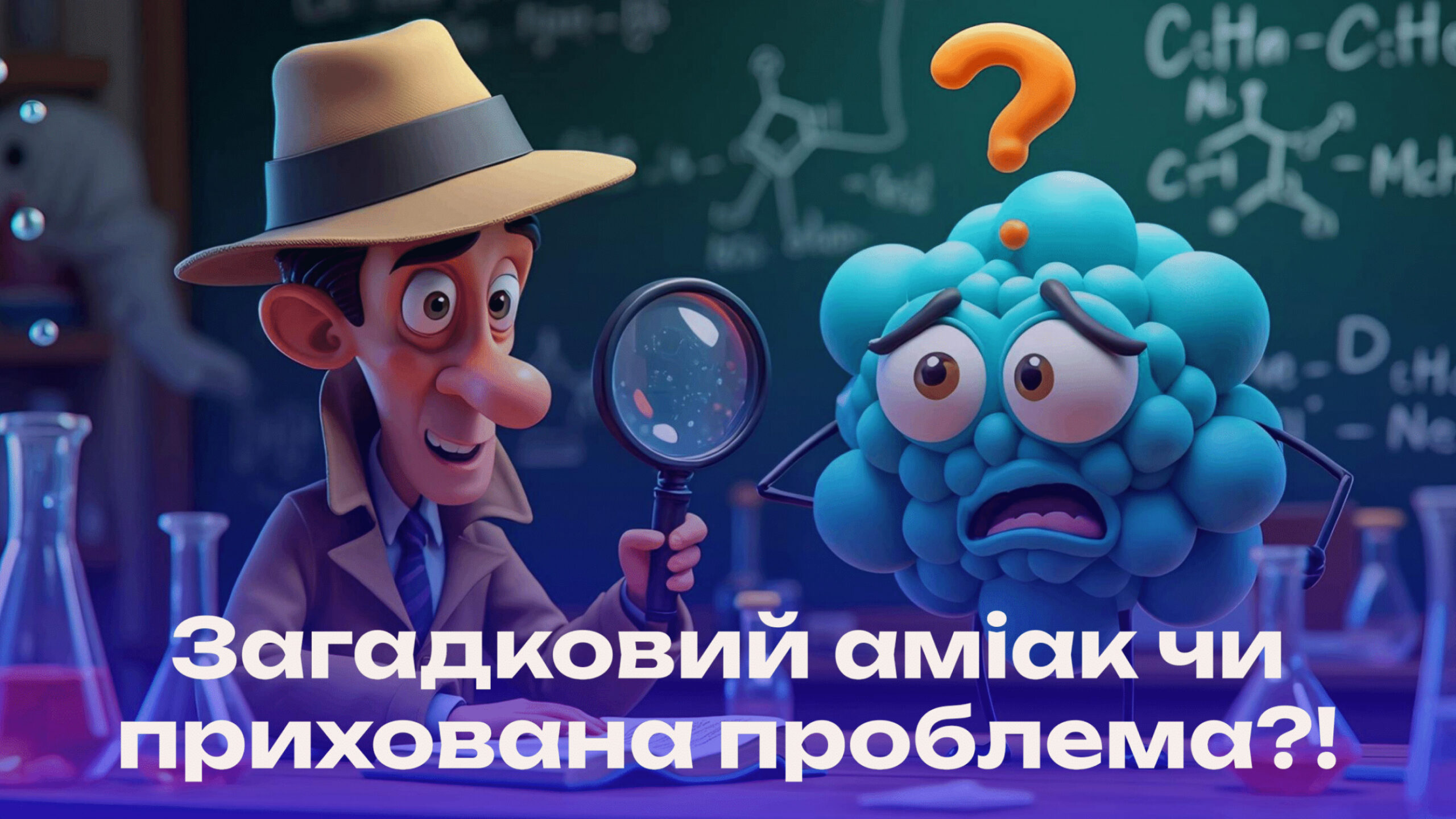 Загадковий аміак чи прихована проблема?!