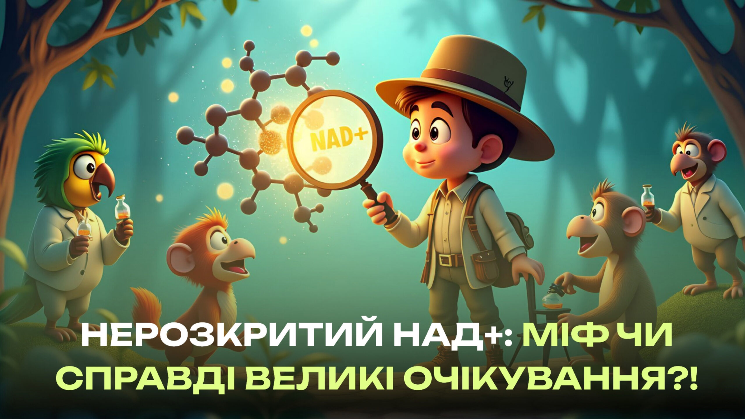 Нерозкритий НАД+: міф чи справді великі очікування?!